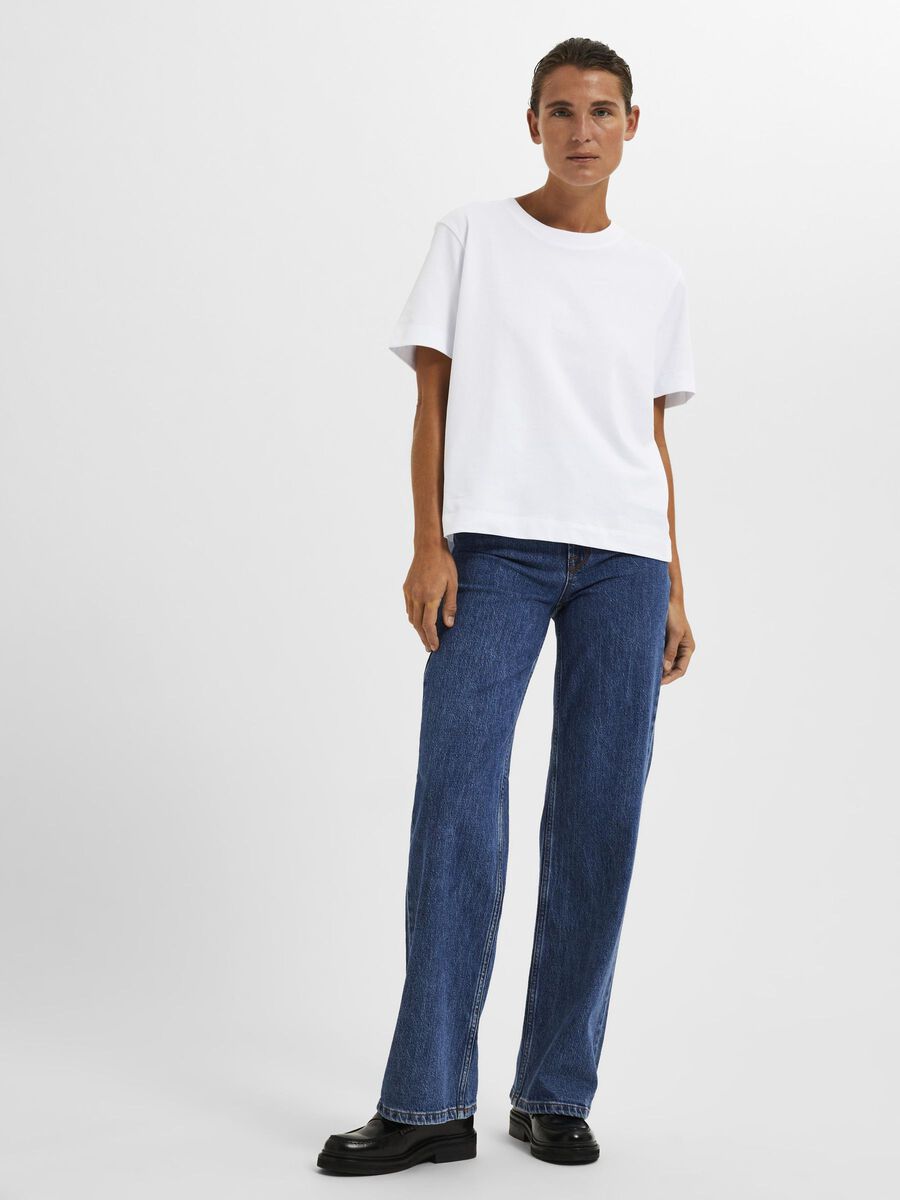 Boxy Tee - White