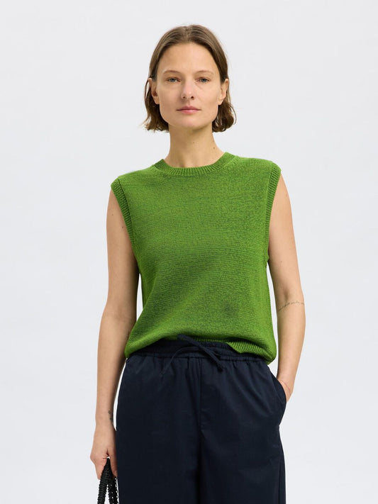 Alma Knit Vest - Spindle Tree