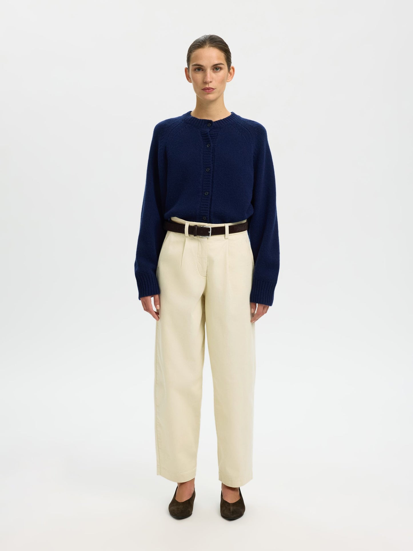 Alma Hadi Barrel Pants - Birch