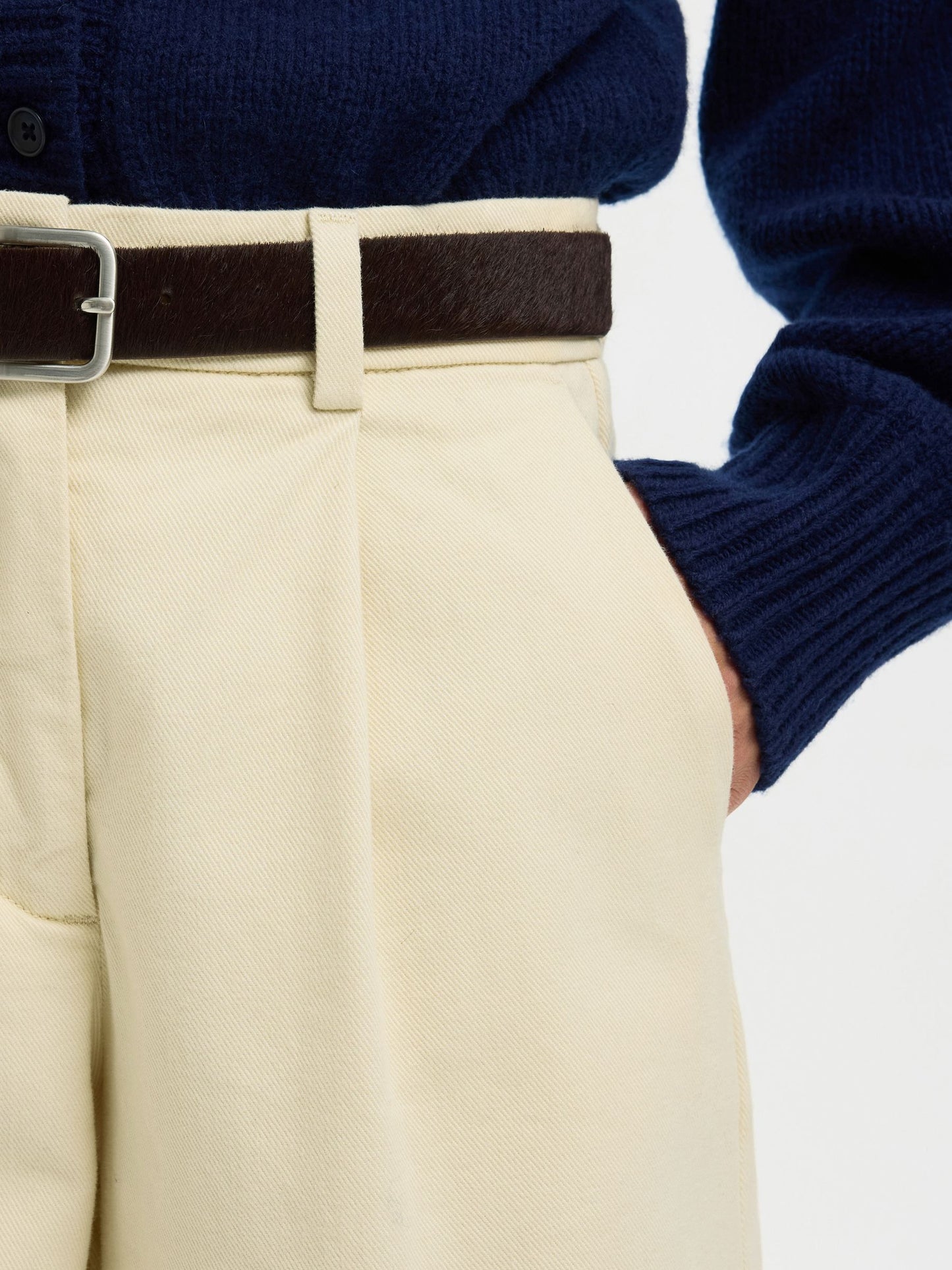 Alma Hadi Barrel Pants - Birch