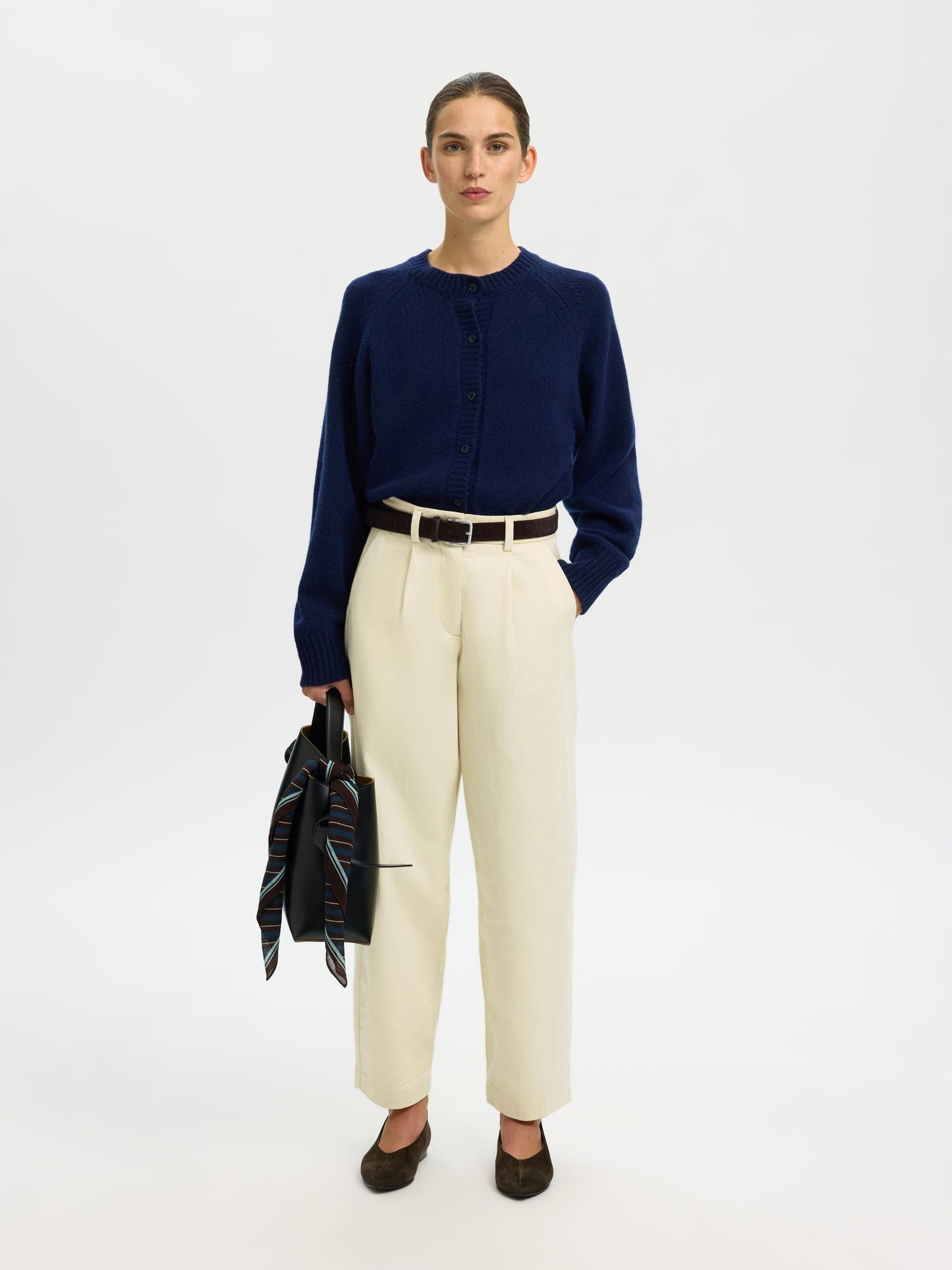 Alma Hadi Barrel Pants - Birch