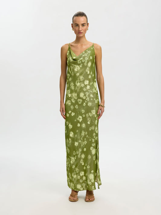 Giona Ankle Dress - AOP Flower