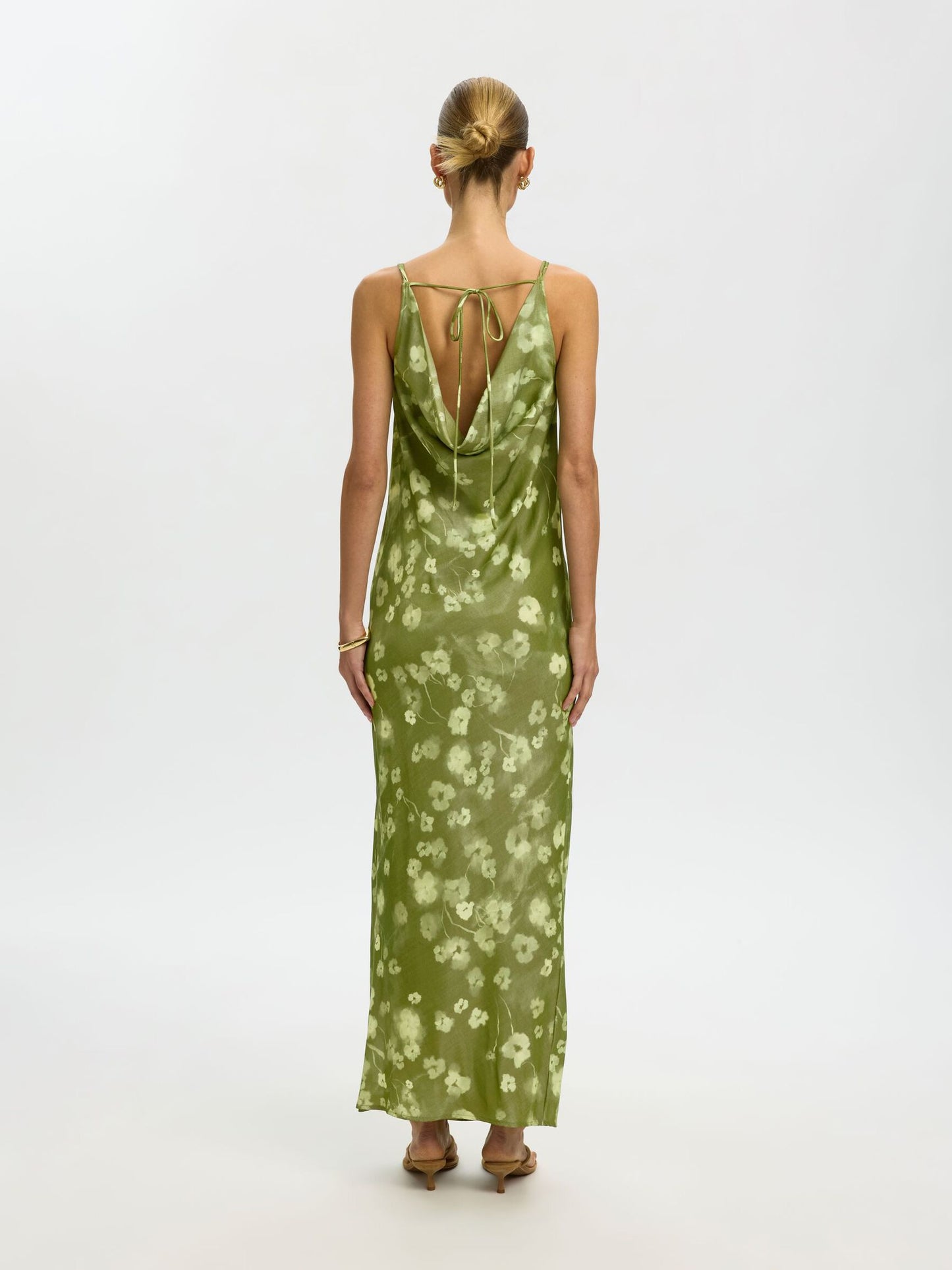 Giona Ankle Dress - AOP Flower