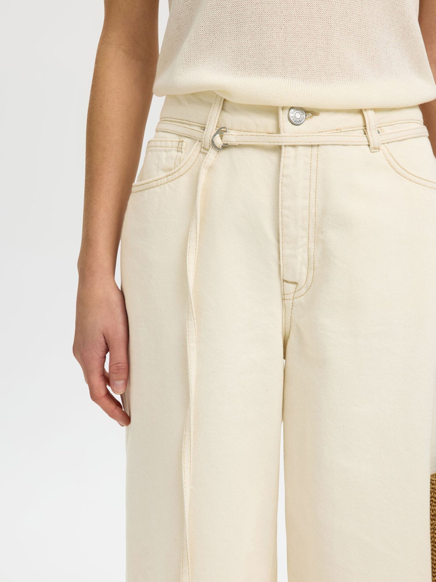 Tenna Bermuda Shorts - Egret