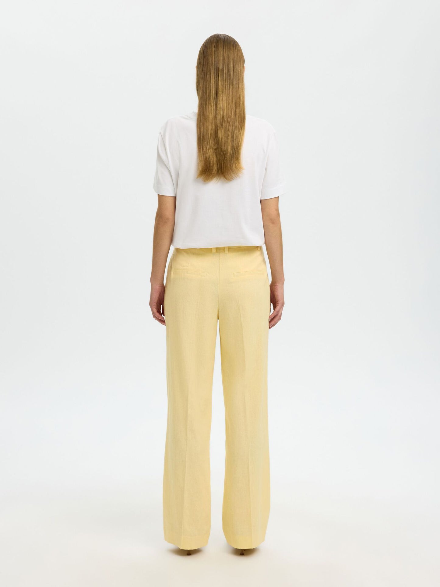 Marlie Wide Pants - Italian Straw