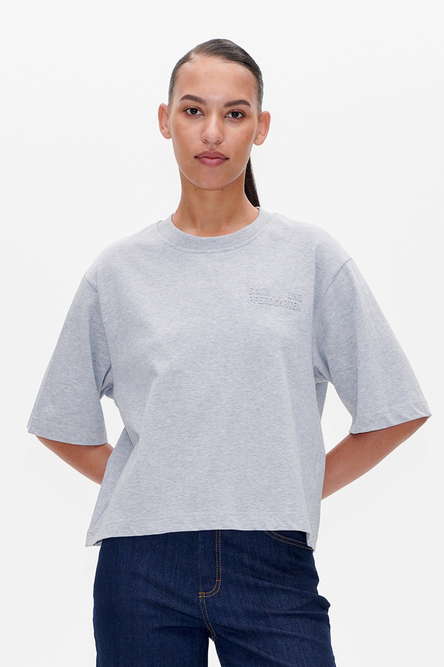 Jiana T-shirt - Grey Melange