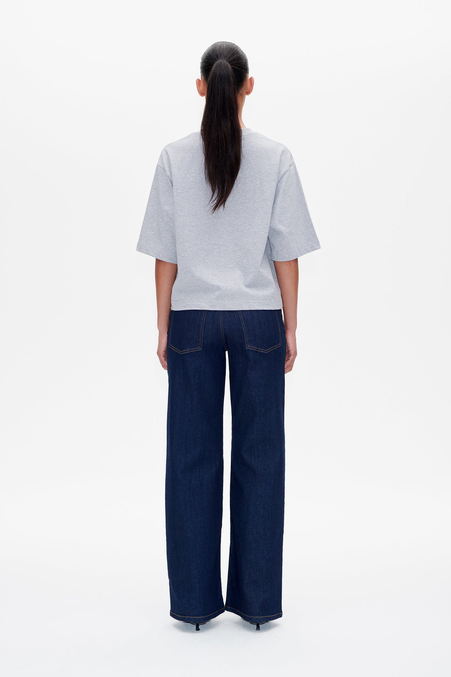 Jiana T-shirt - Grey Melange