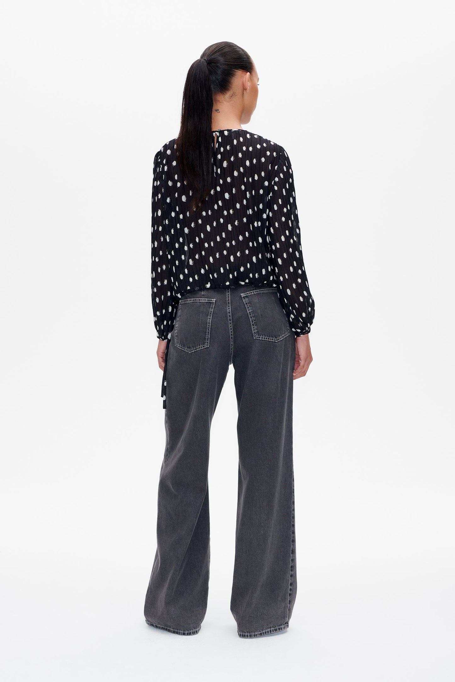 Milya Blouse - Afterglow Dot