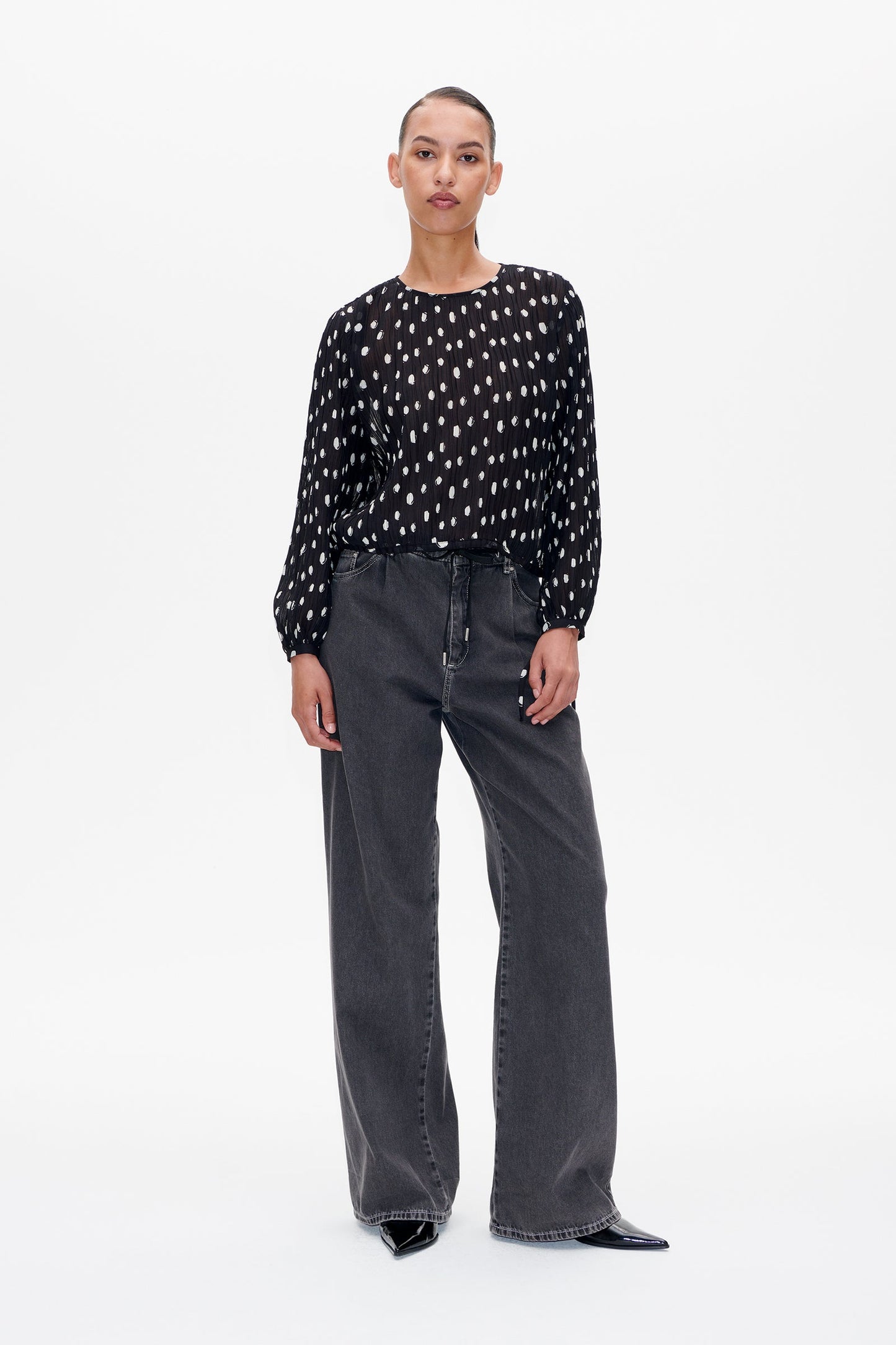 Milya Blouse - Afterglow Dot