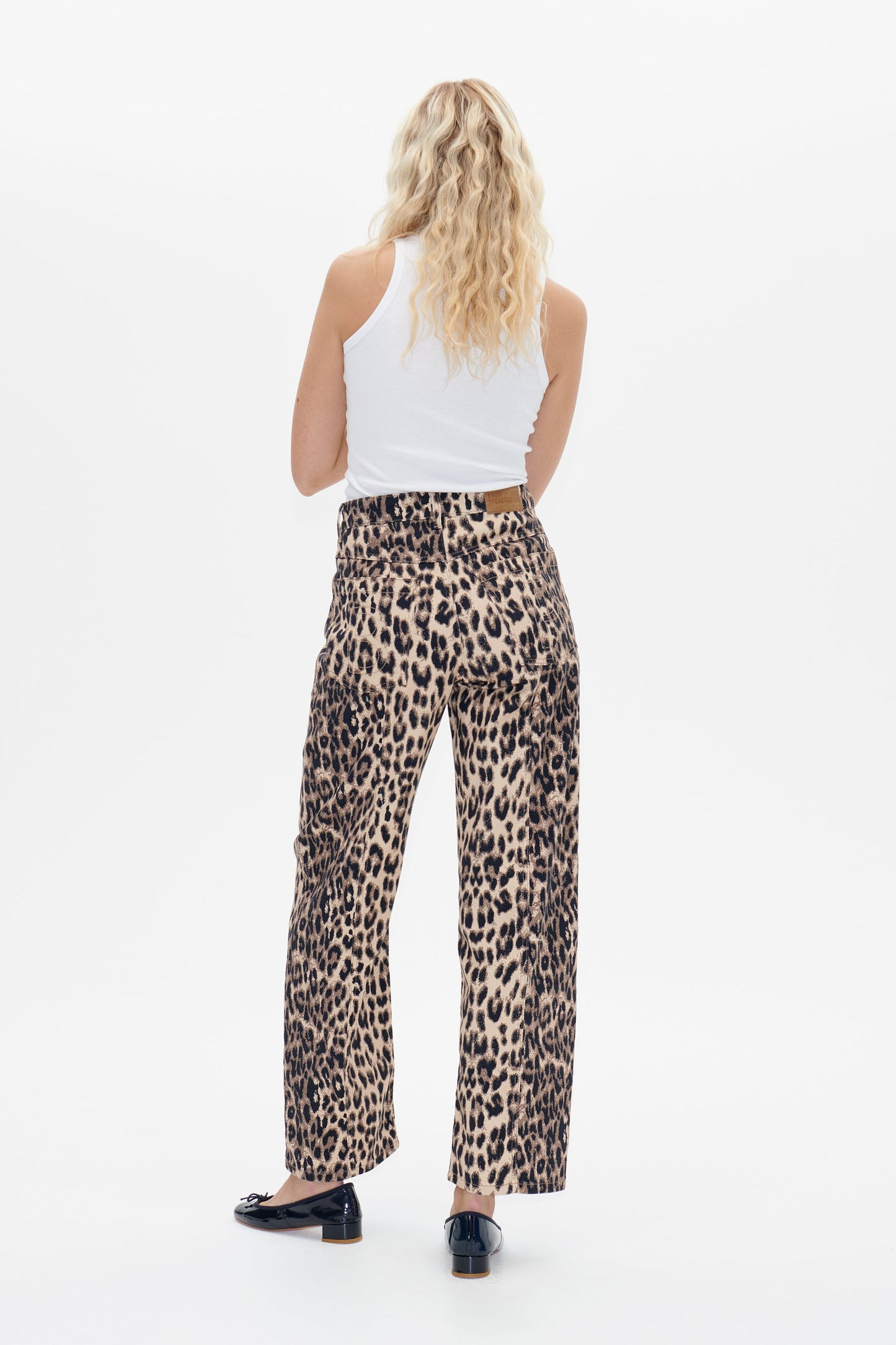 Nara Jeans - Brown Baum Leopard