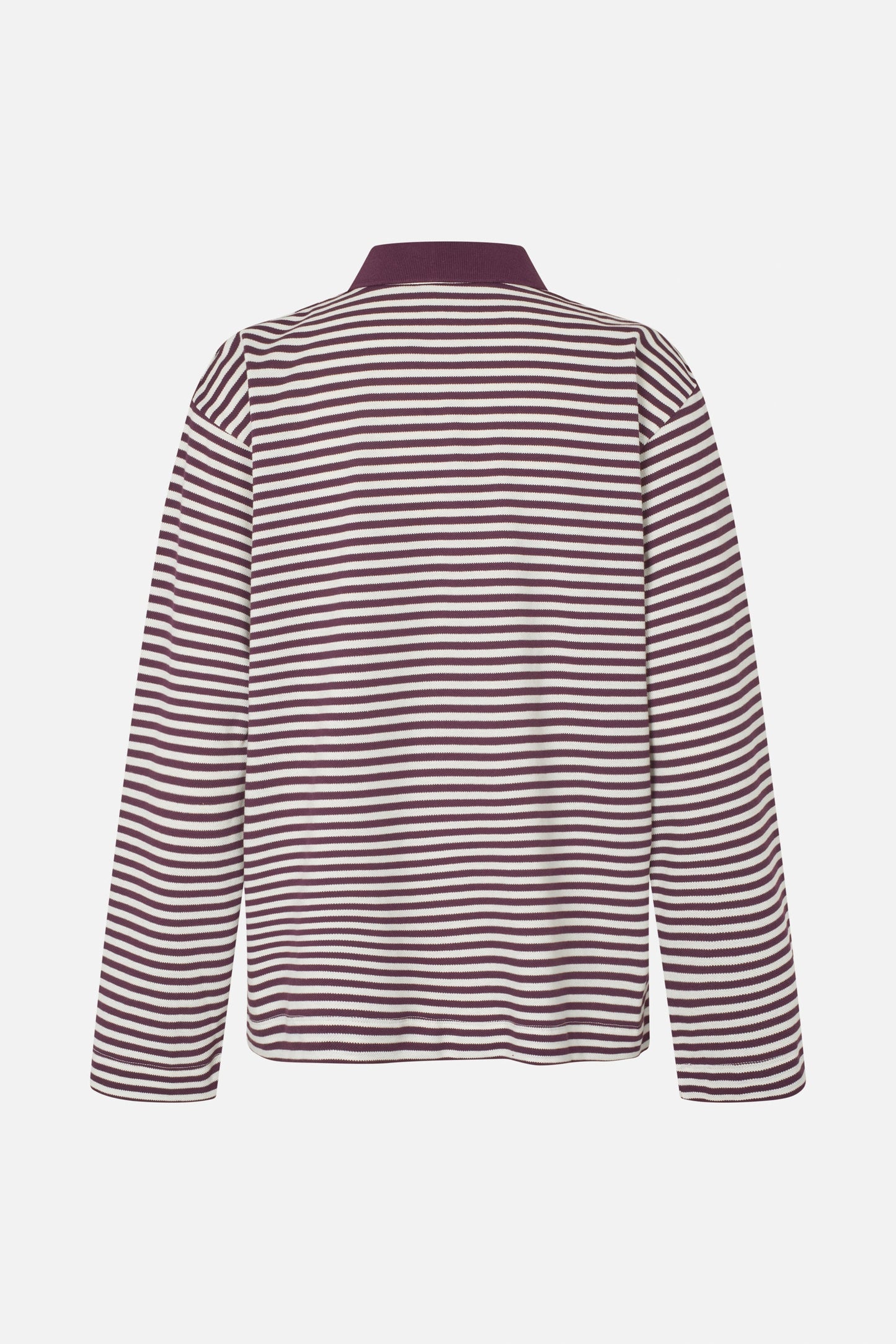 Jeanne Polo - Italian Plum Stripe