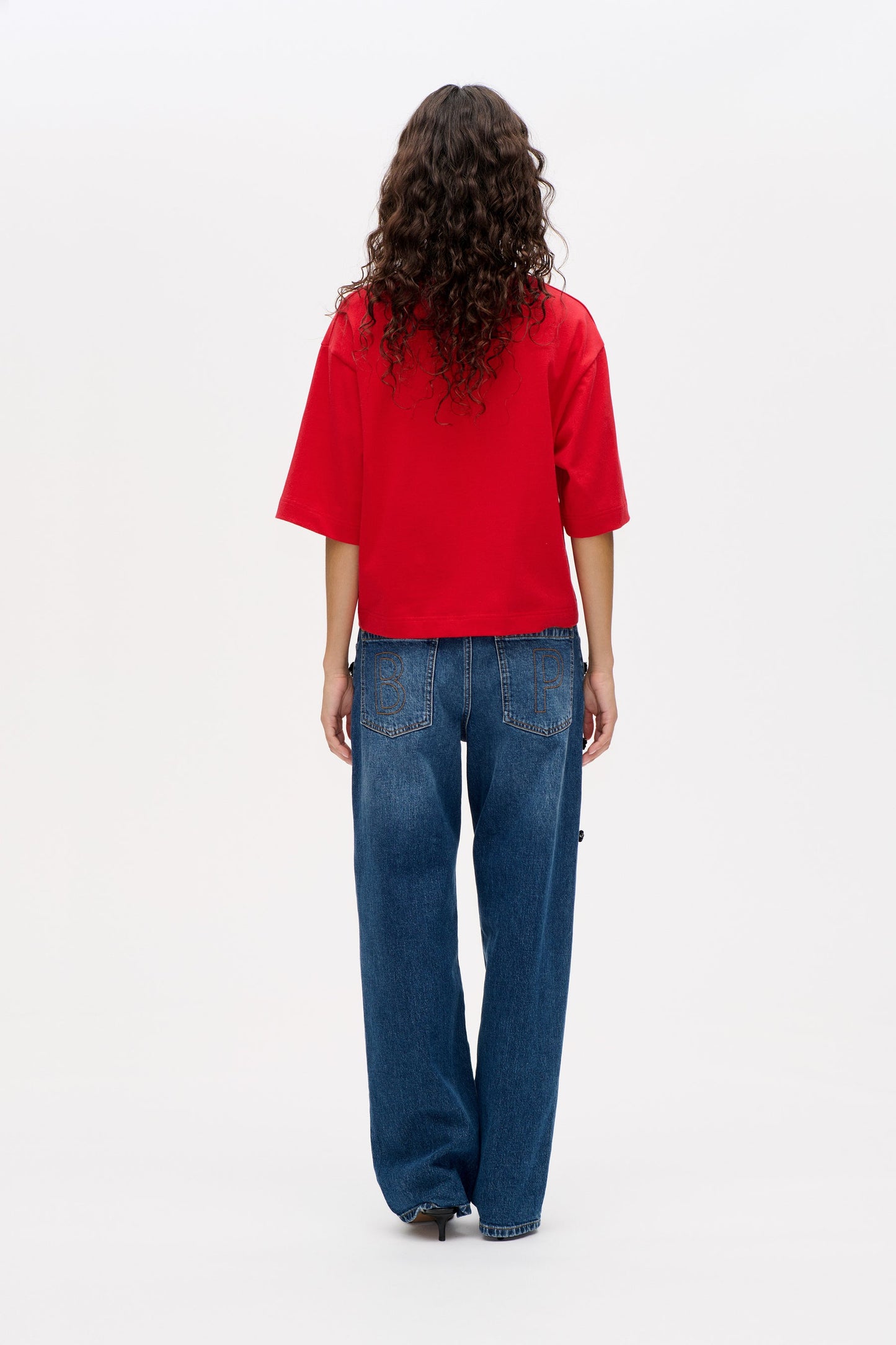 Jiana T-Shirt - Crimson Red
