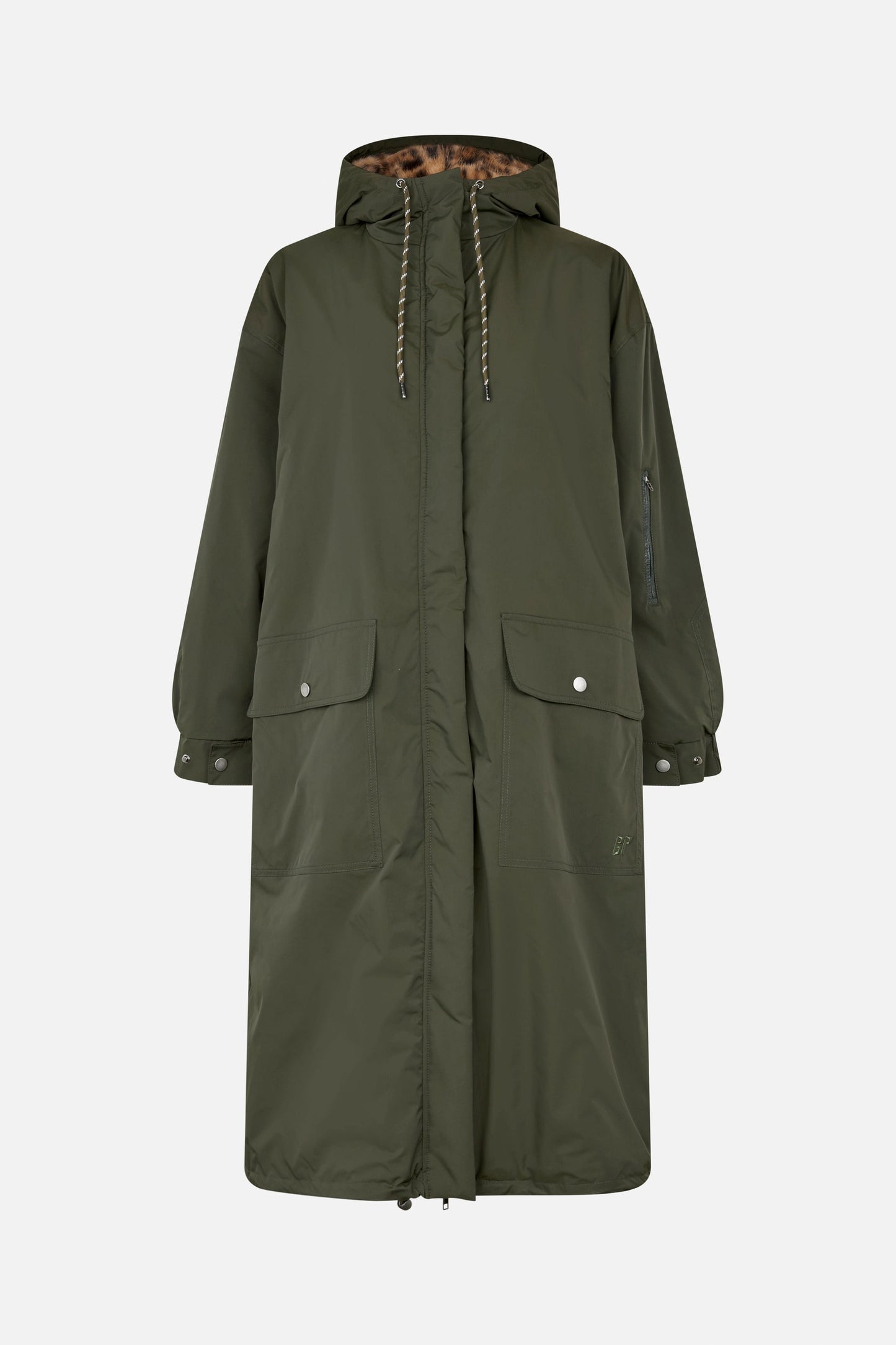 Demi Jacket - Rosin Green Leop