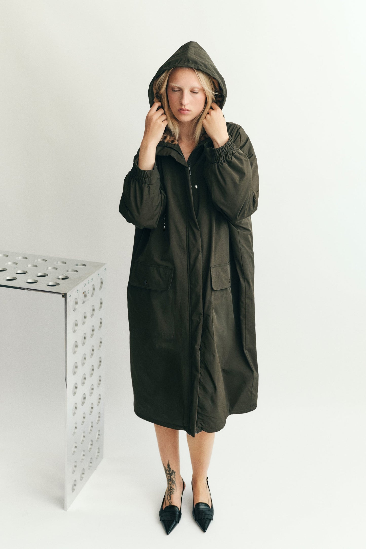 Demi Jacket - Rosin Green Leop