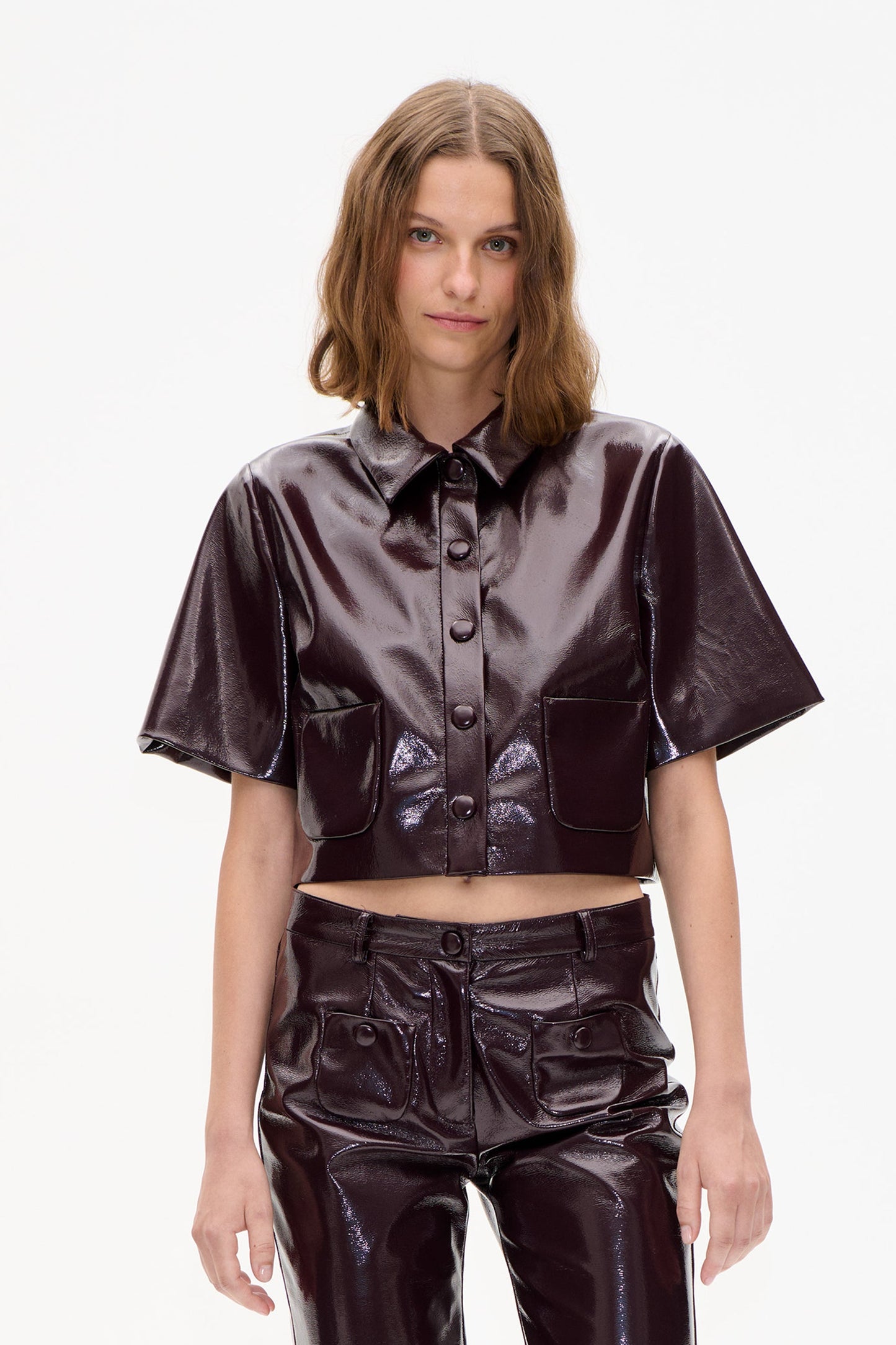 Beth Jacket - Dark Burgundy