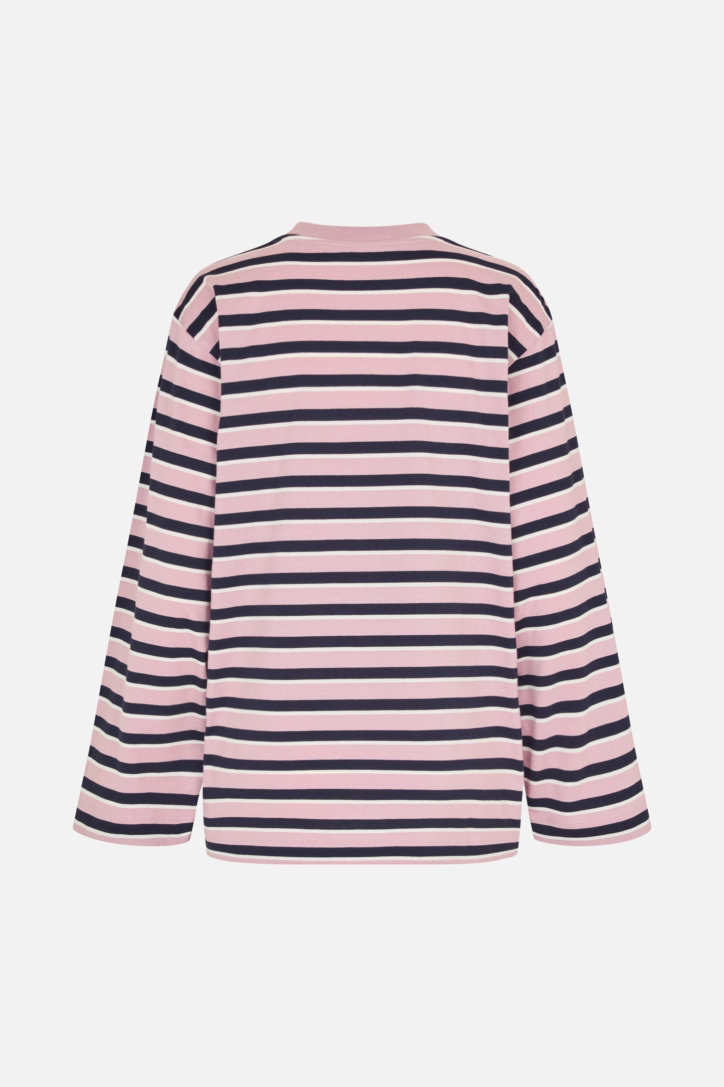Jeevana T- Shirt - Dawn Pink Stripes