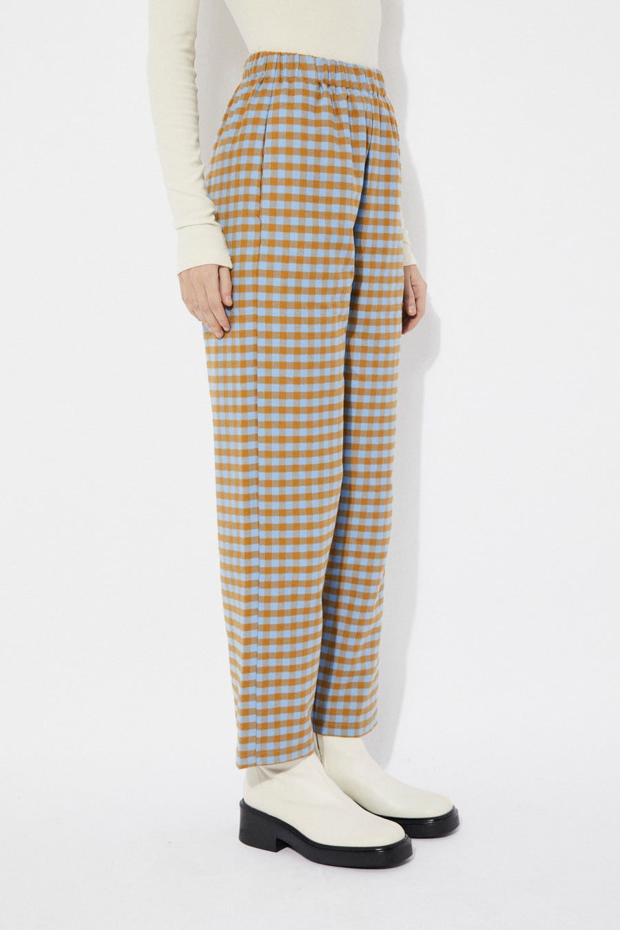Pomero Pants - Blue Check