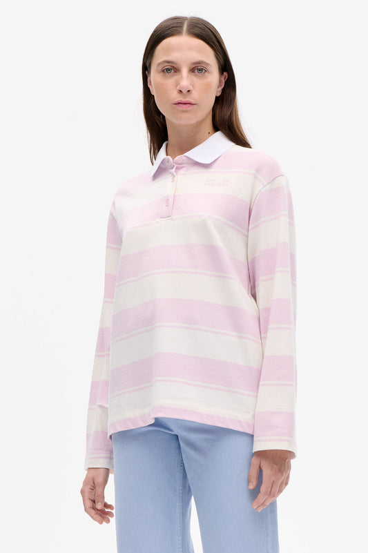 Jeanne Polo - Lilac Stripes