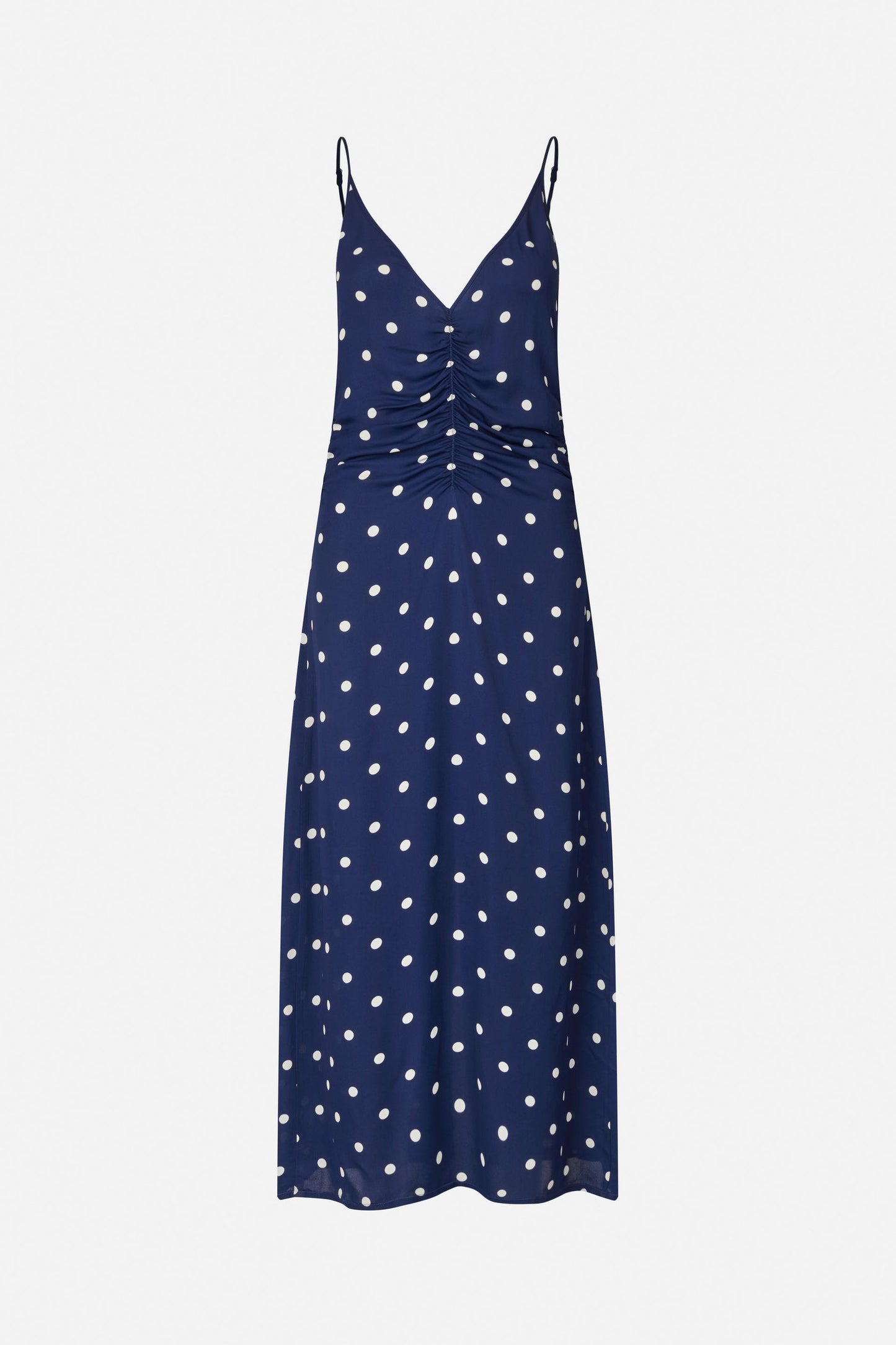 Atalia Dress - Navy Dot