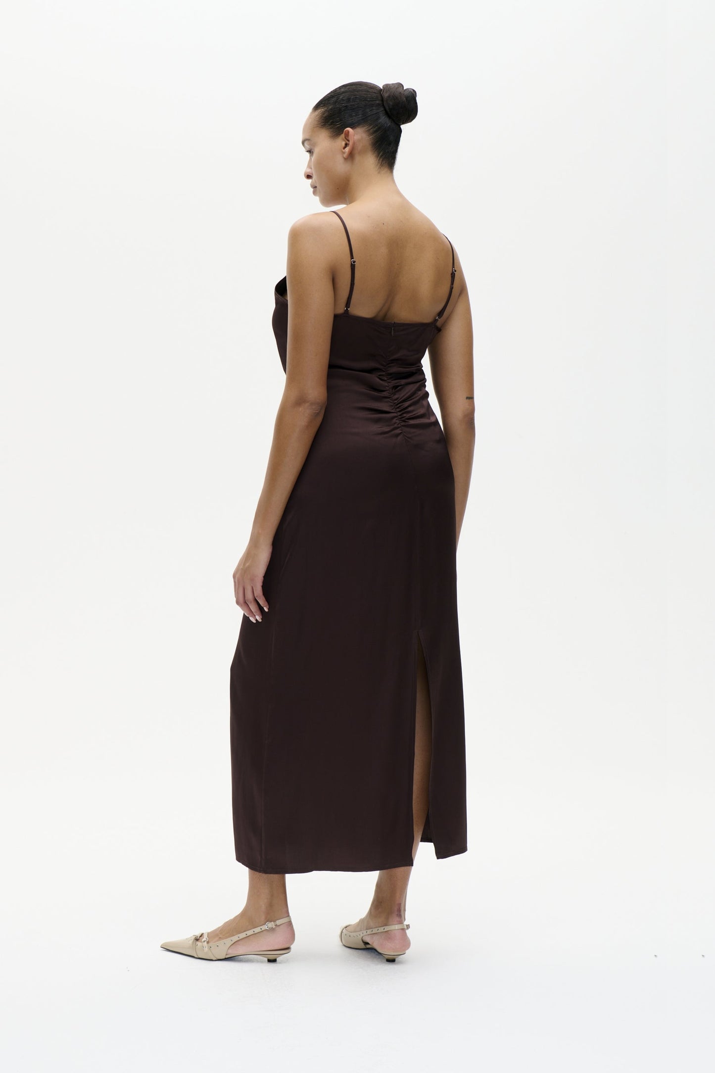 Atalia Dress - Coffee Bean Brown