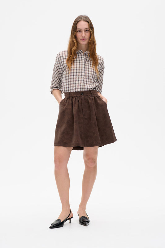 Shea Skirt - Coffee Bean Brown