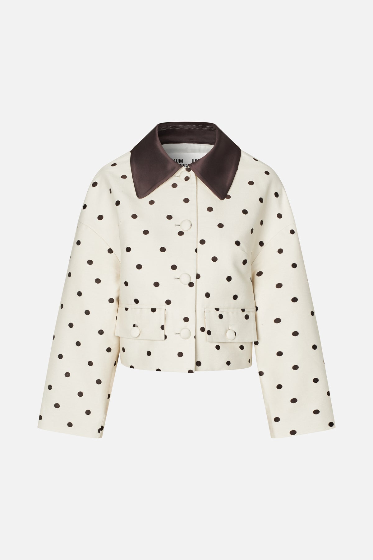 Bebeth Jacket - Egret Cream Dot