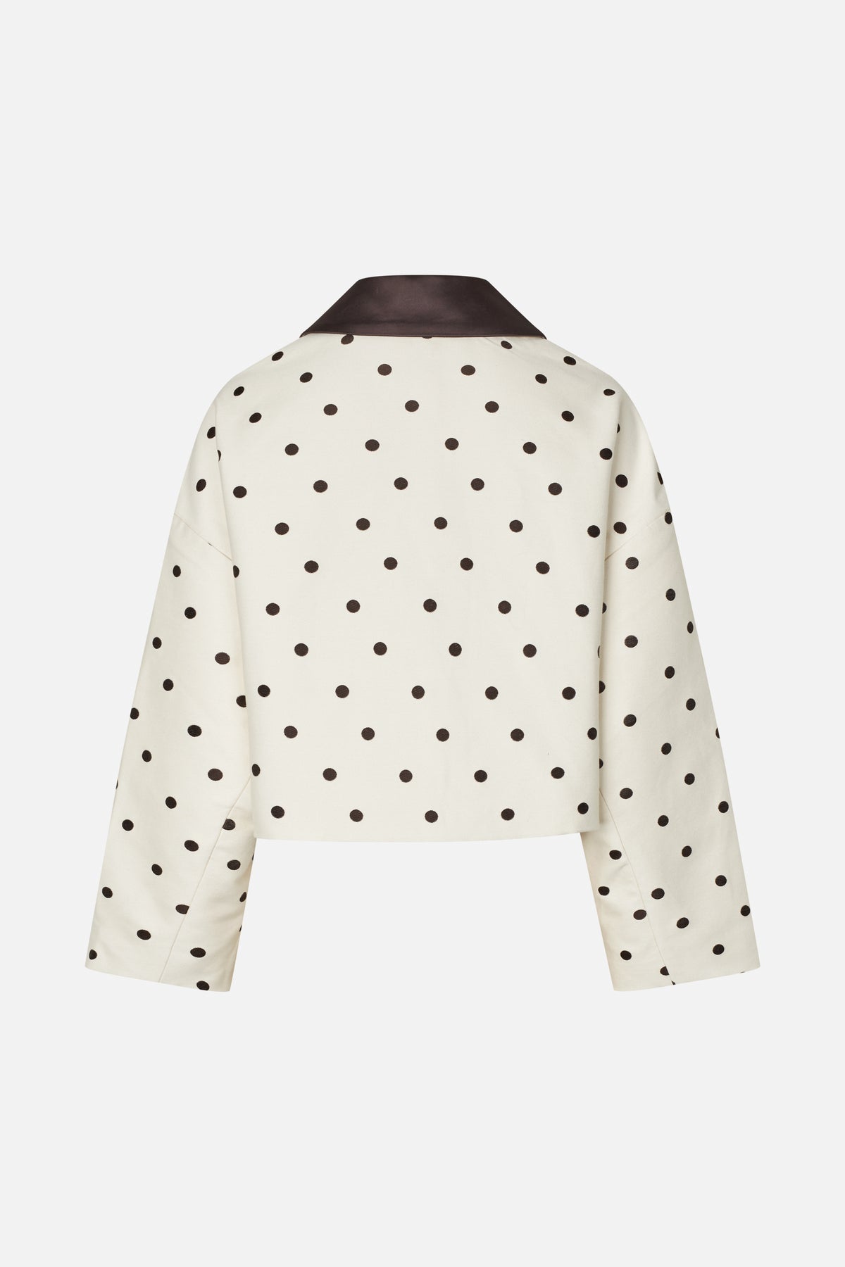 Bebeth Jacket - Egret Cream Dot