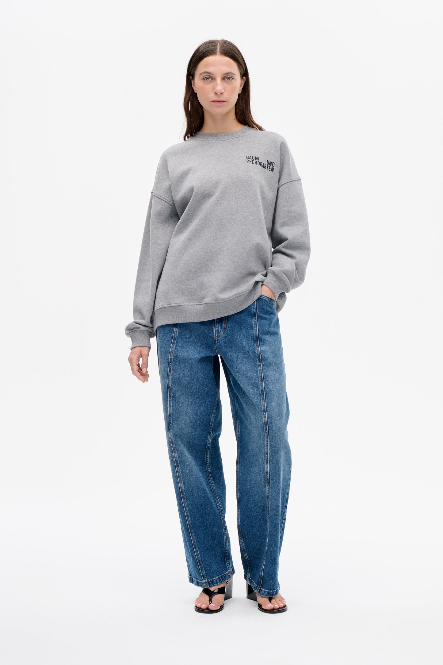 Julle Sweater - Grey Melange