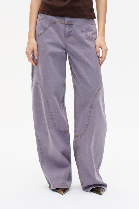Napolen Jeans - Dusty Grey Lilac
