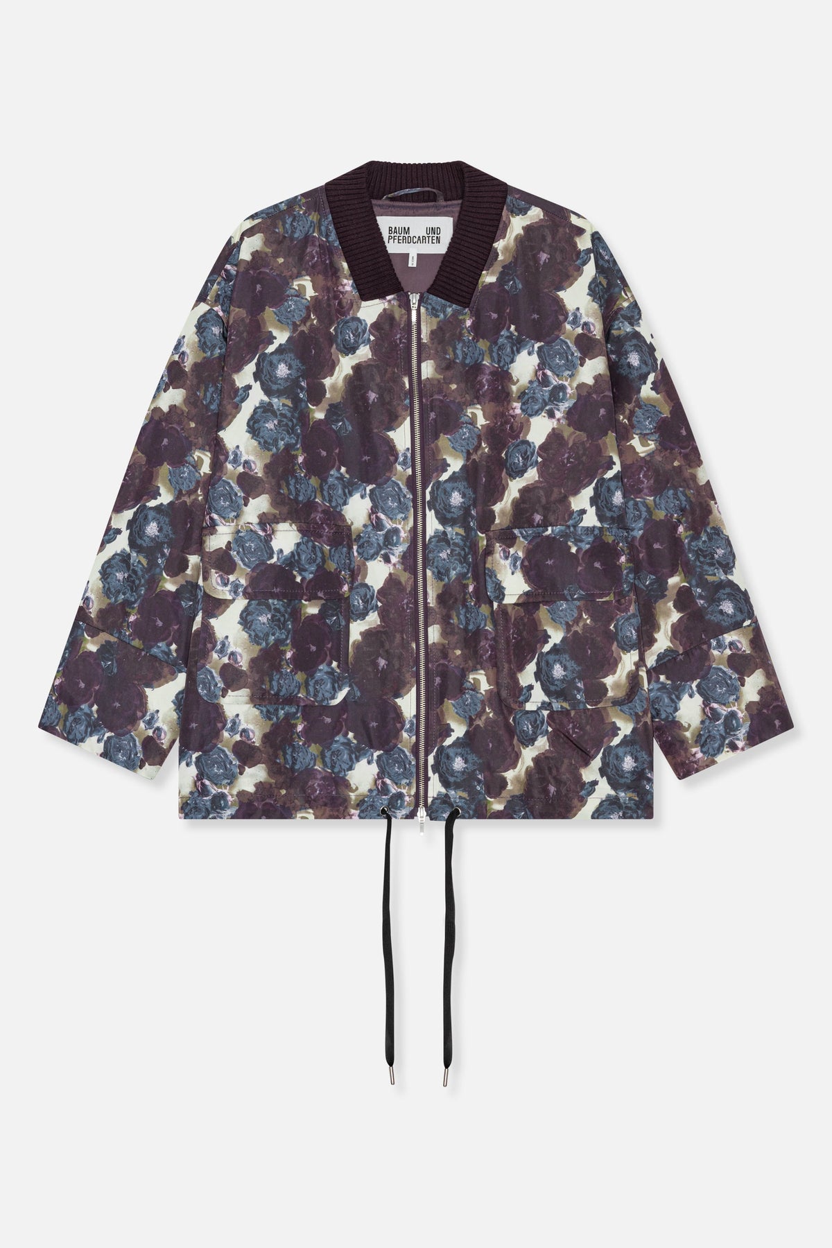 Boline Jacket - Dusty Grey Flower