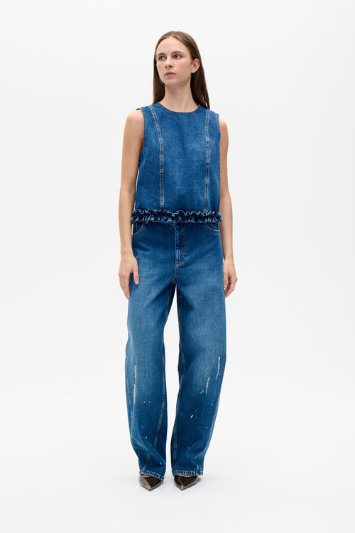Nevin Jeans - Dark Blue Denim