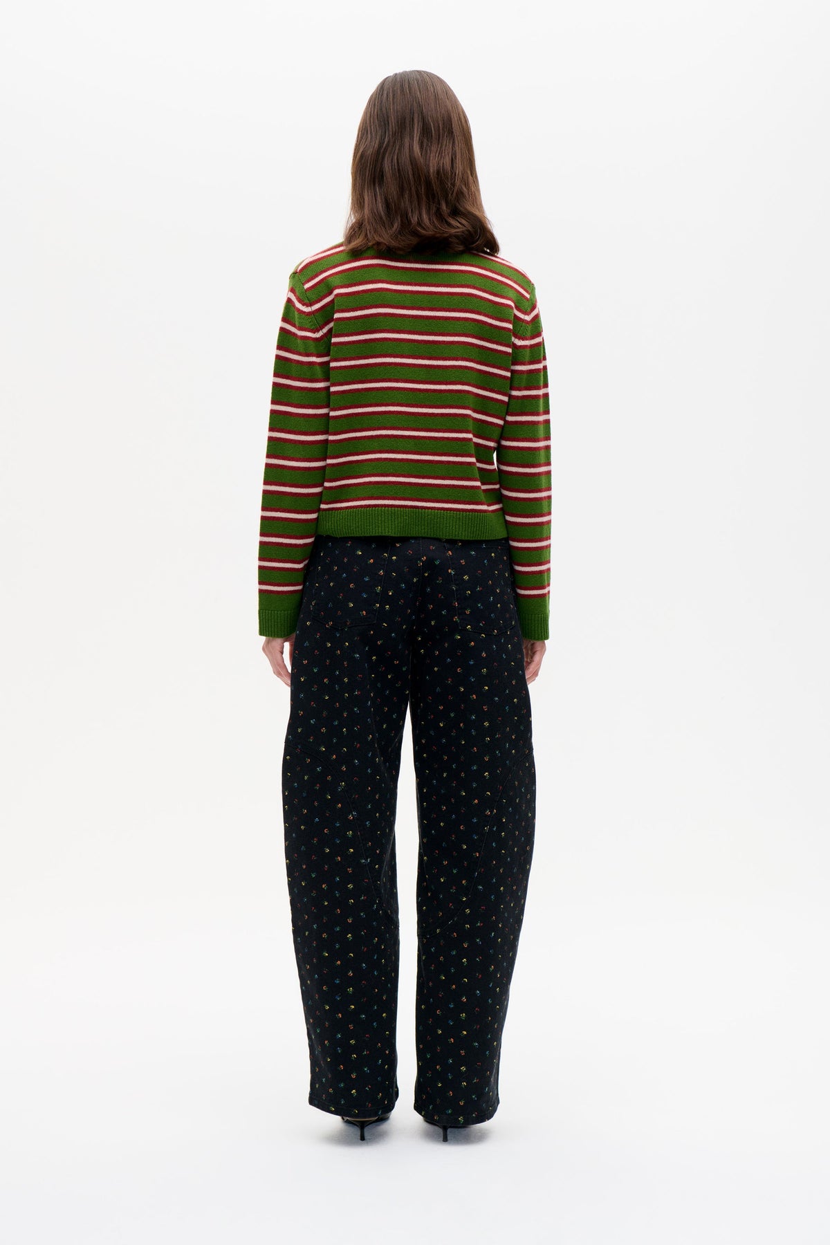 Cori Knit - Herb Garden Stripe