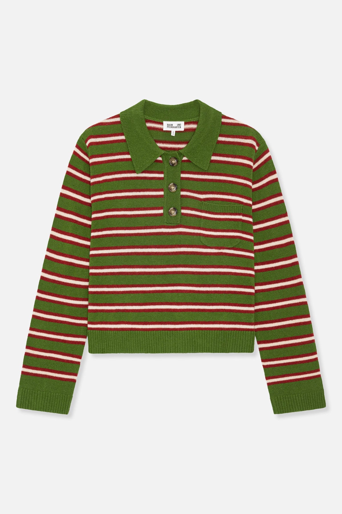 Cori Knit - Herb Garden Stripe