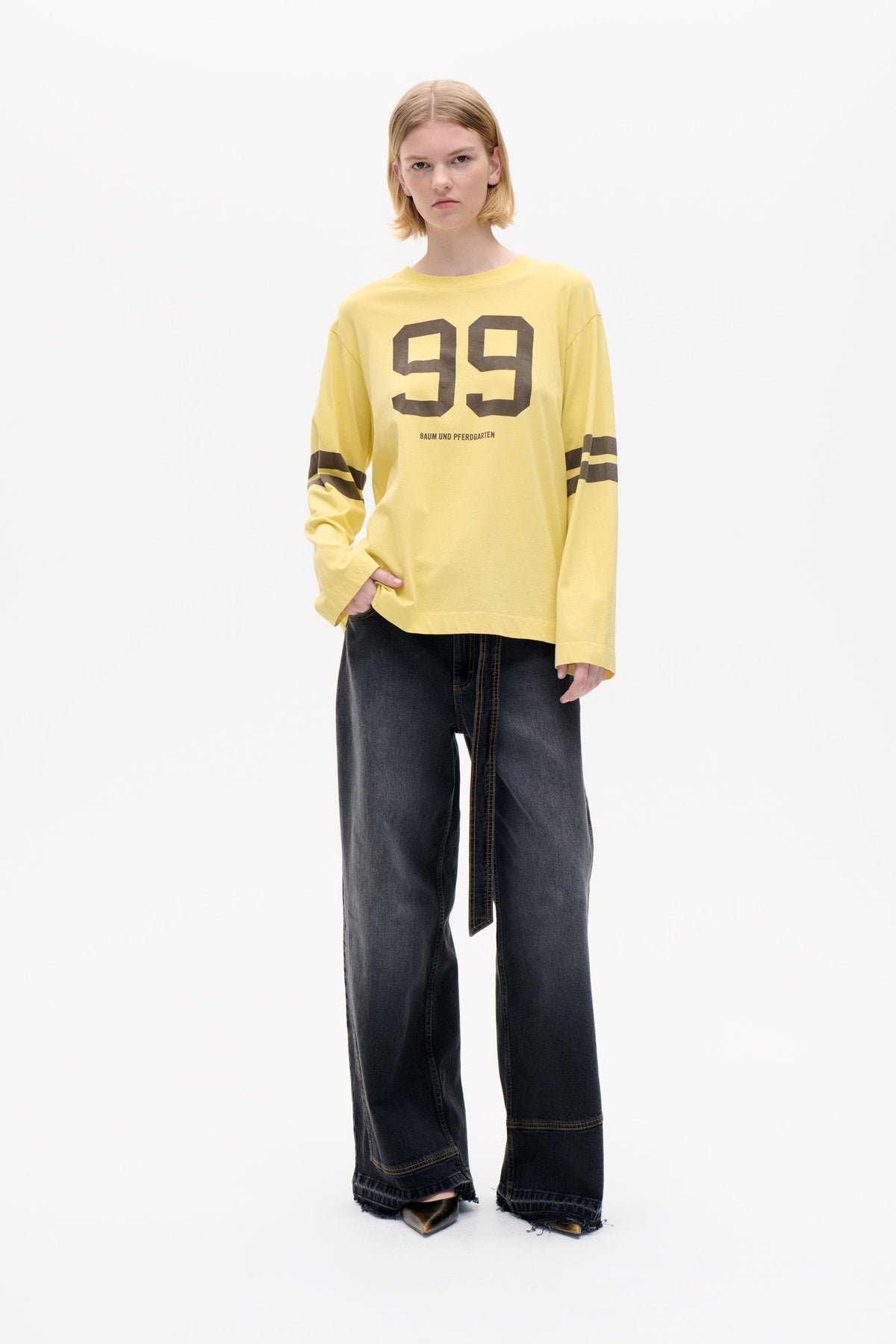Jeevona T - Shirt - Raffia Yellow