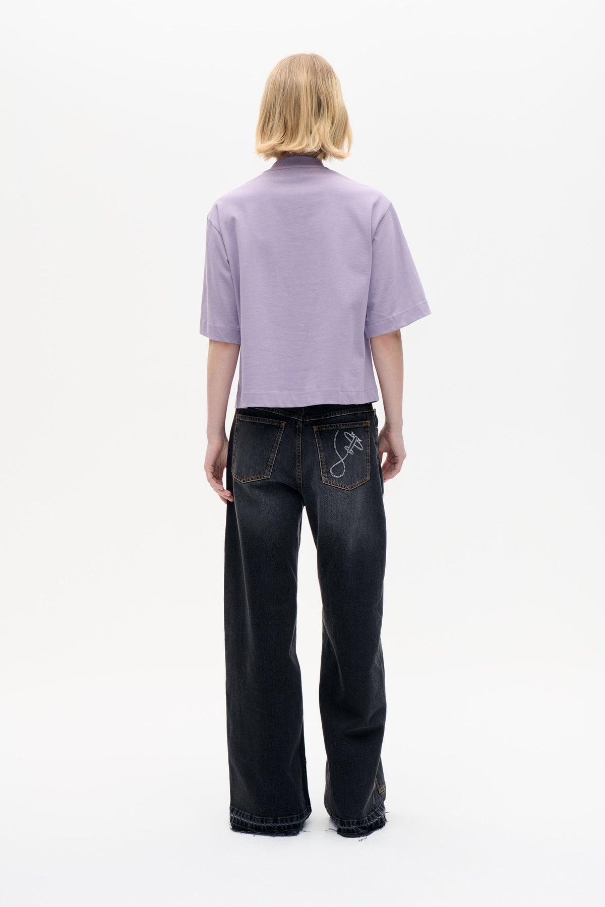 Jiana T - Shirt - Dusty Grey Lilac