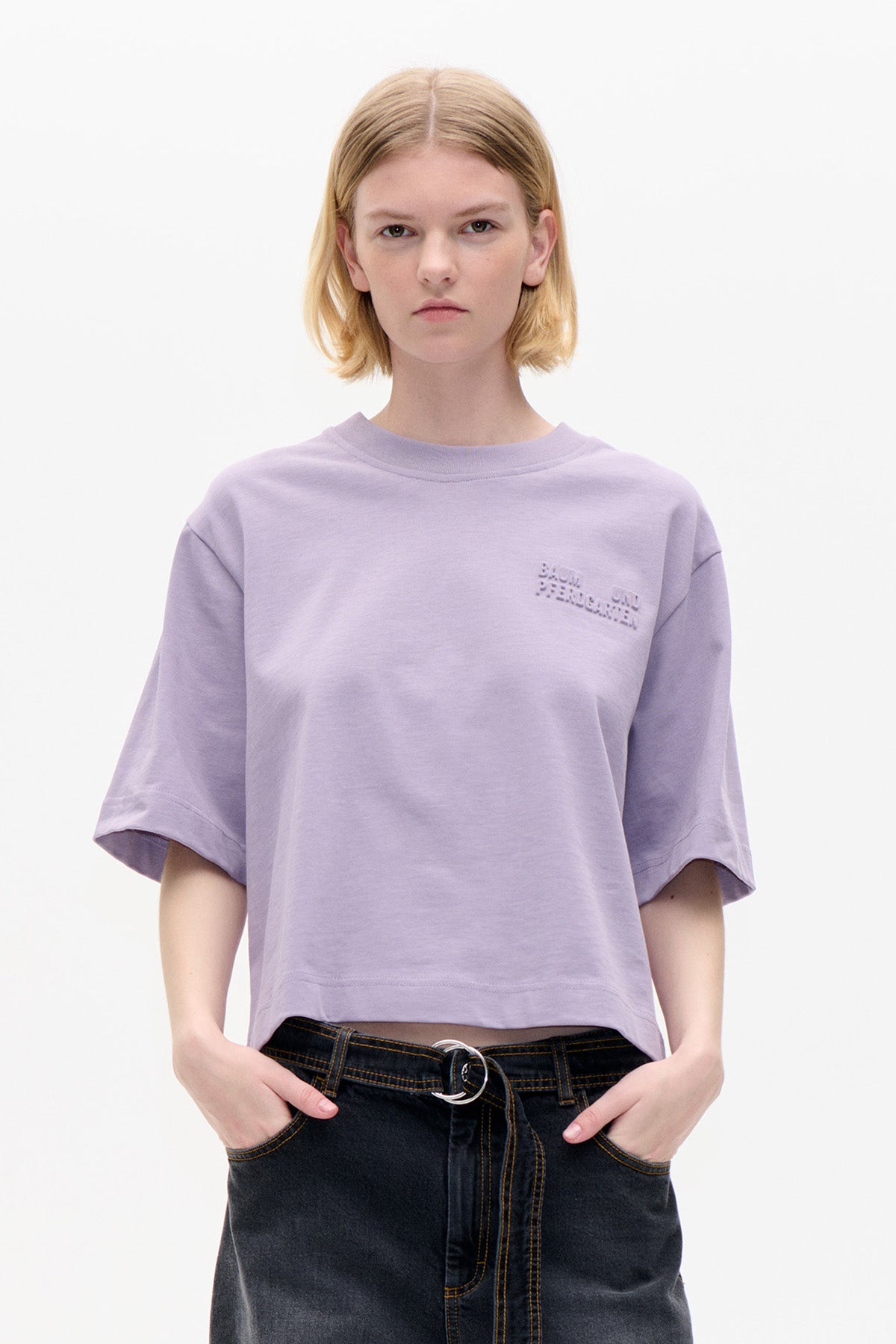 Jiana T - Shirt - Dusty Grey Lilac
