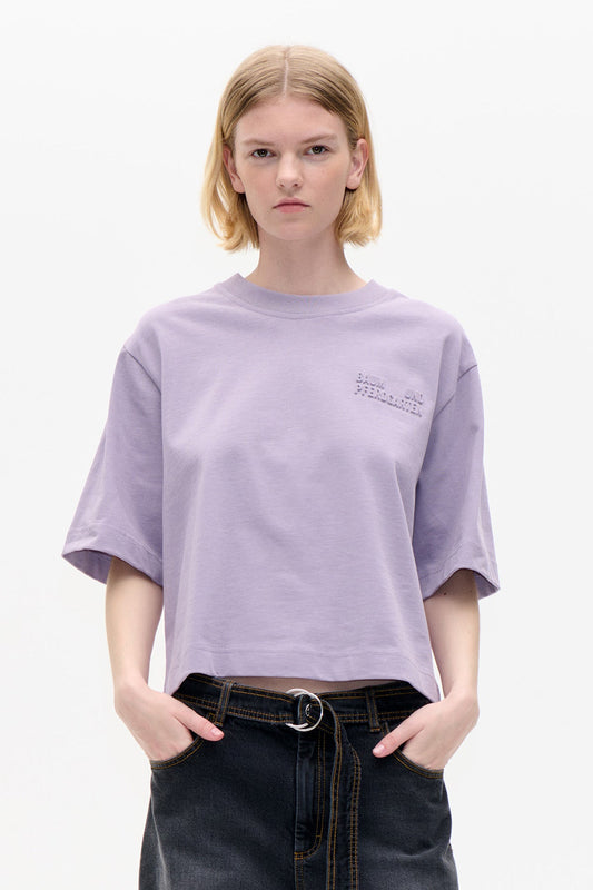 Jiana T - Shirt - Dusty Grey Lilac