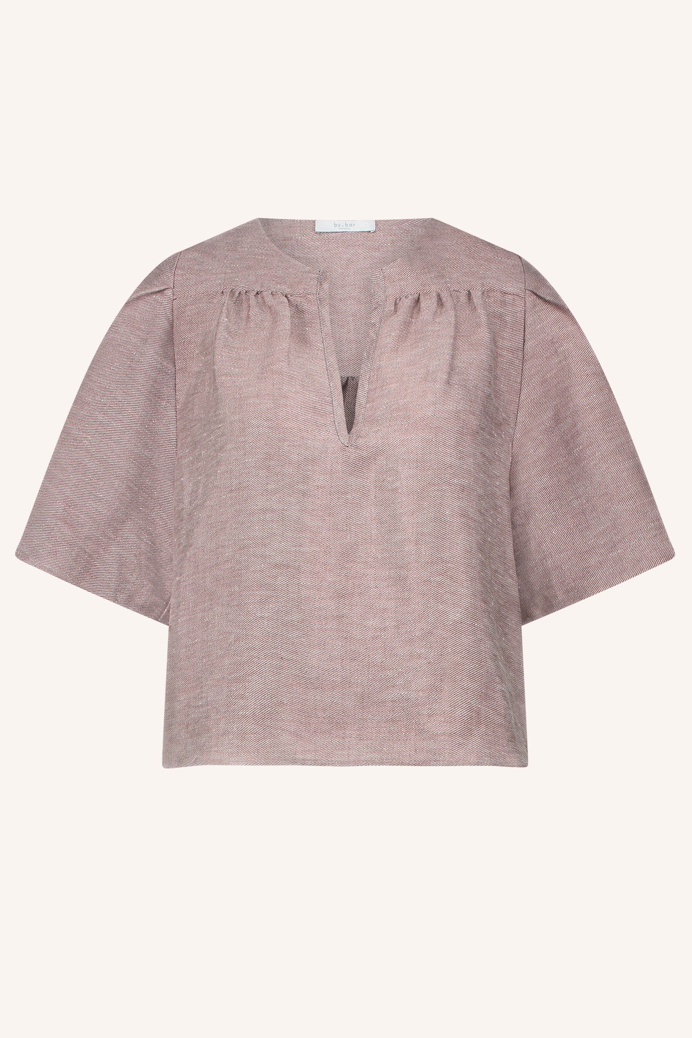 Blake Gloss Blouse - Mellow Rose