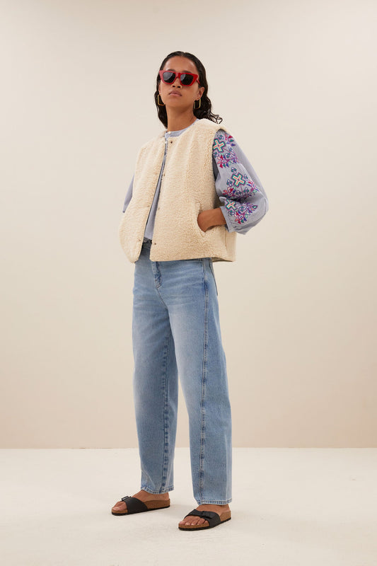 Joelle Jacket - Chalk