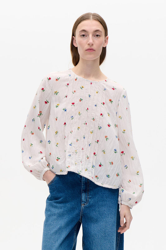 Milya Blouse - Light Petite Flower