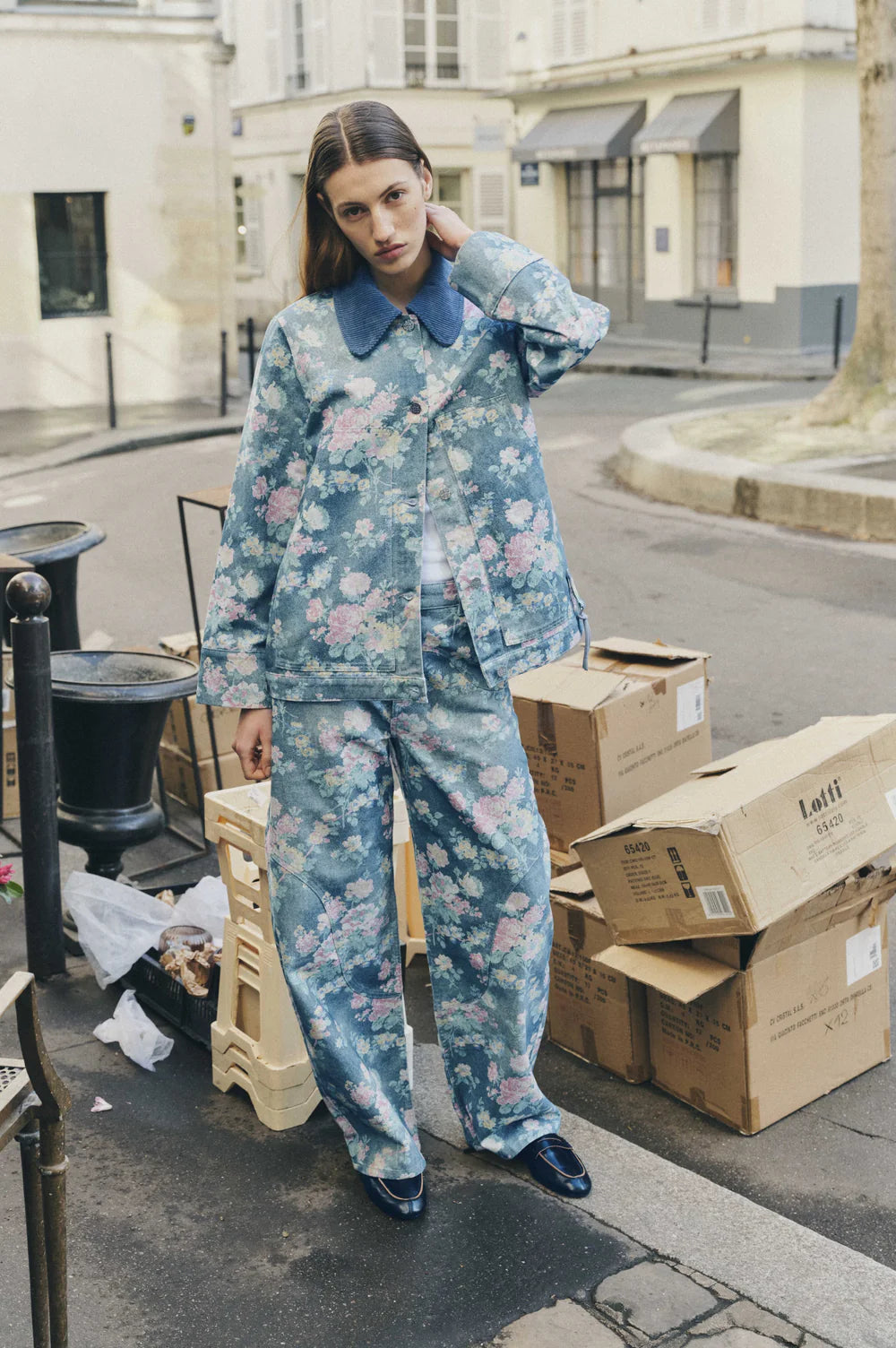 Napolen Jeans - Flower Denim