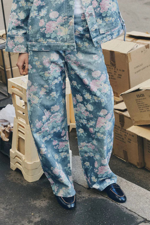 Napolen Jeans - Flower Denim