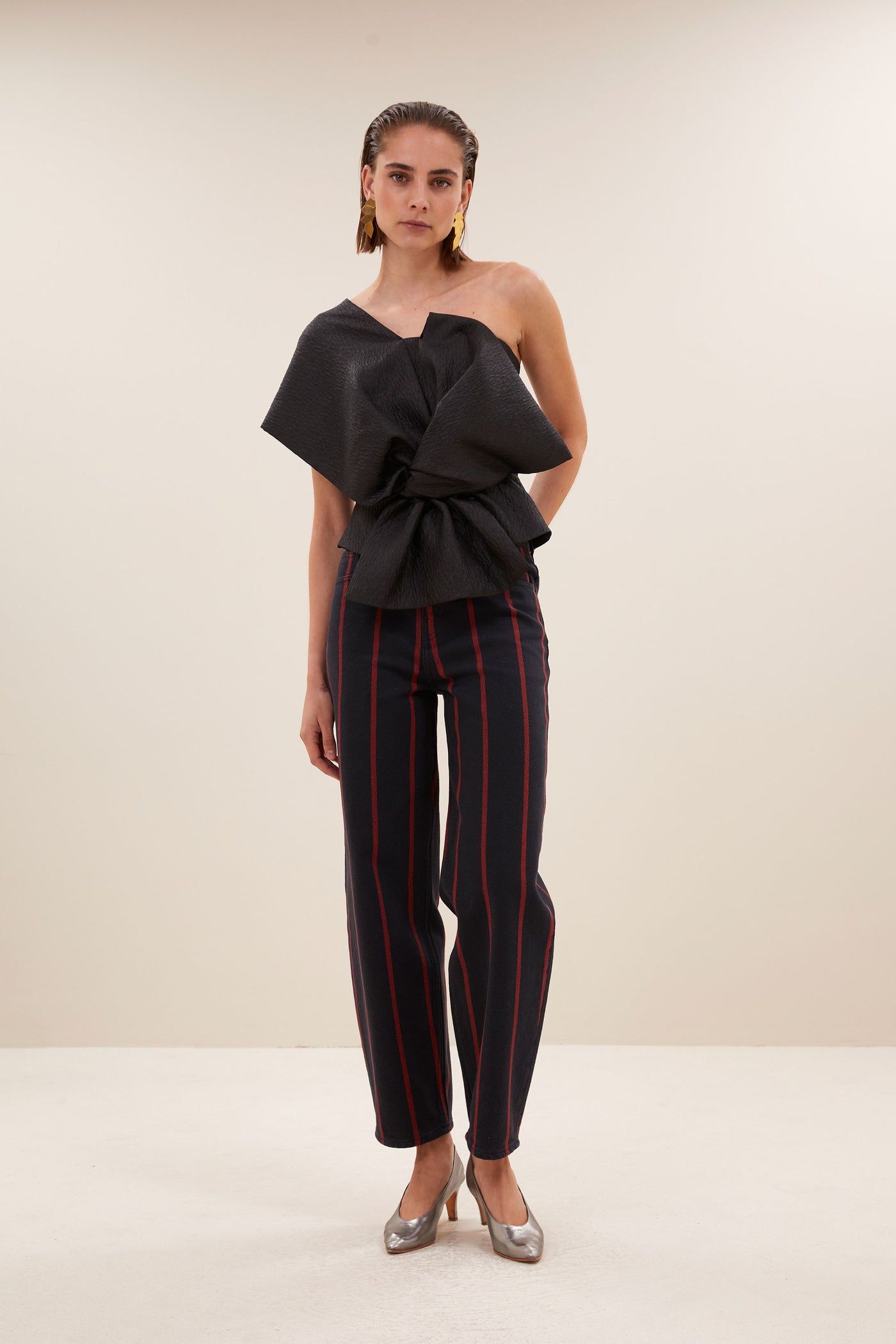 Jula Bubble Top - Jet Black