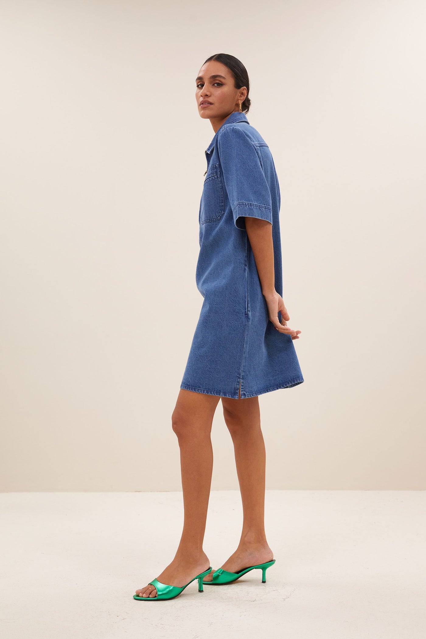 Philipe Dress - Medium Denim