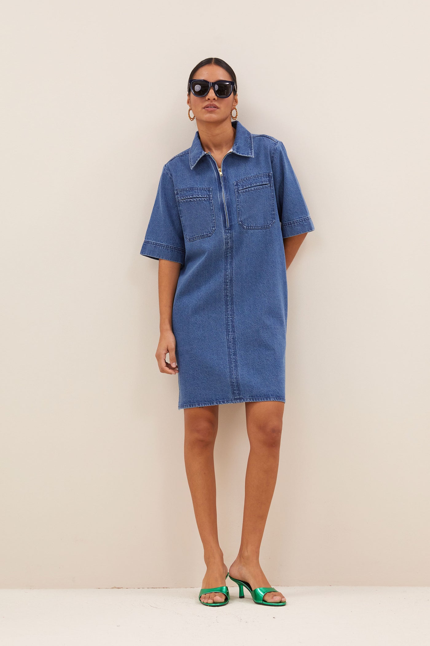 Philipe Dress - Medium Denim
