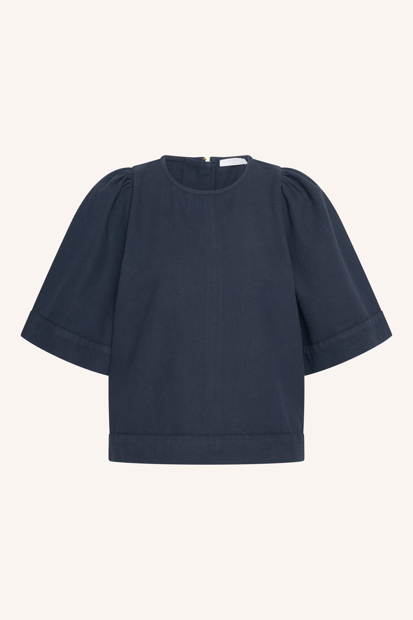 Olivia Twill Blouse - Captain Blue