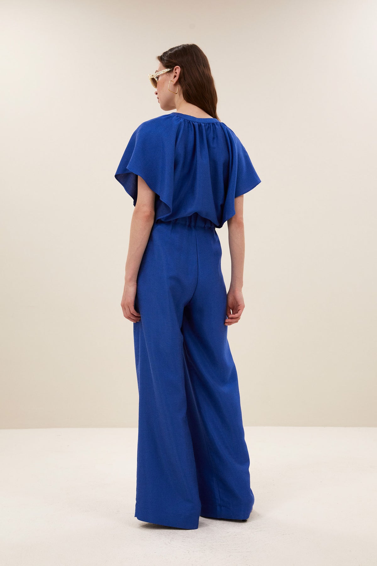 Celin Gloss Pants - Kingsblue