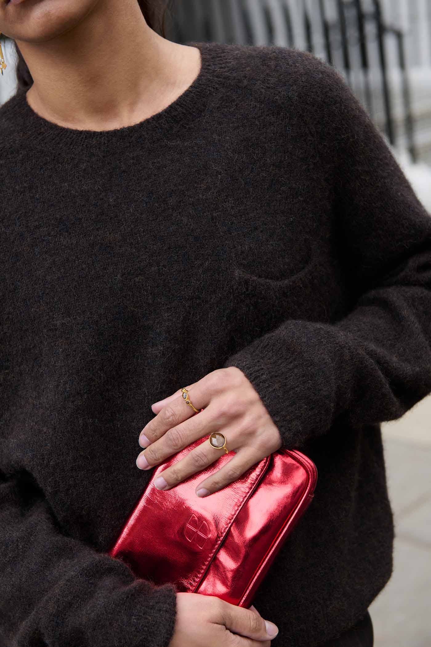 Polly Pullover - Deep Brown