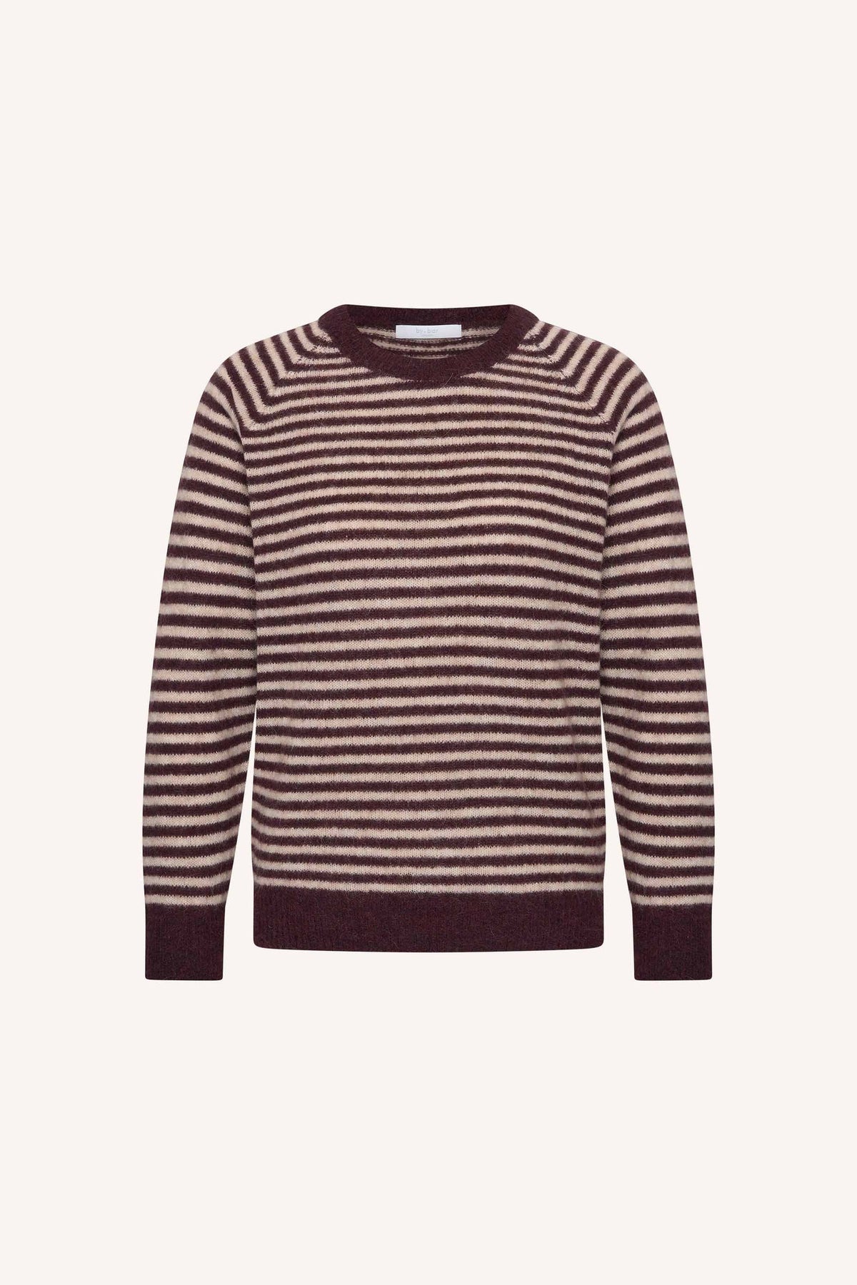 Sally Stripe Pullover - Burgundy Crush Stripe