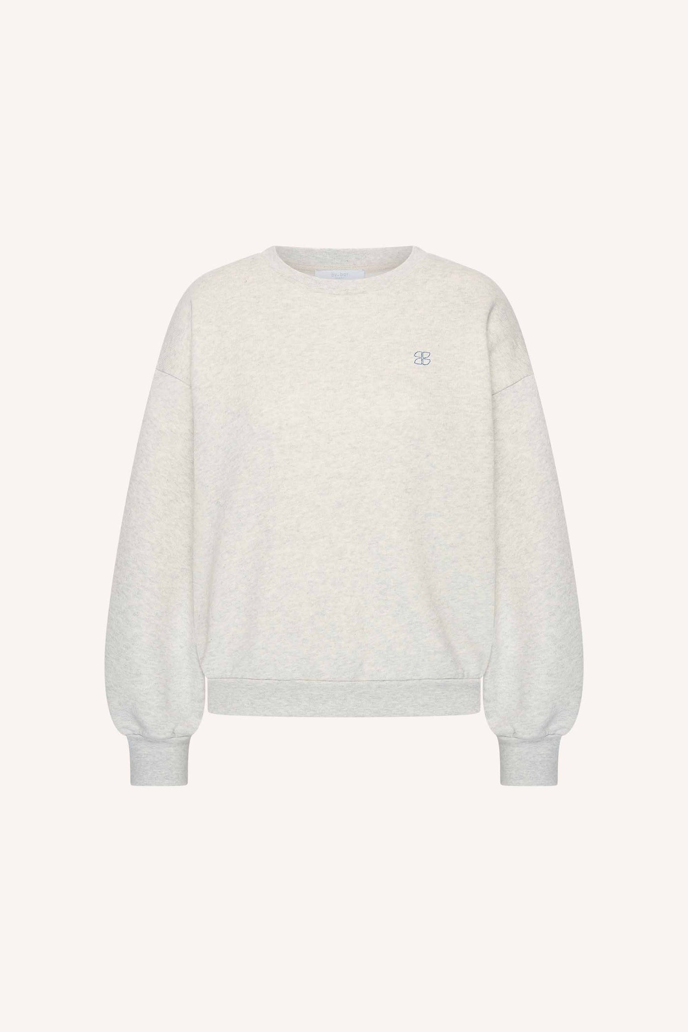Lili Amor Sweater - Light Grey Melee